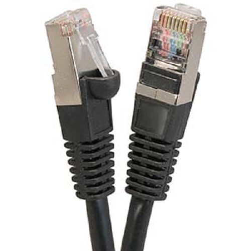 Cat6 Shielded SSTP Ethernet Booted Patch Cable 0.5 1ft 2ft 3ft 5ft 7ft 10ft lot