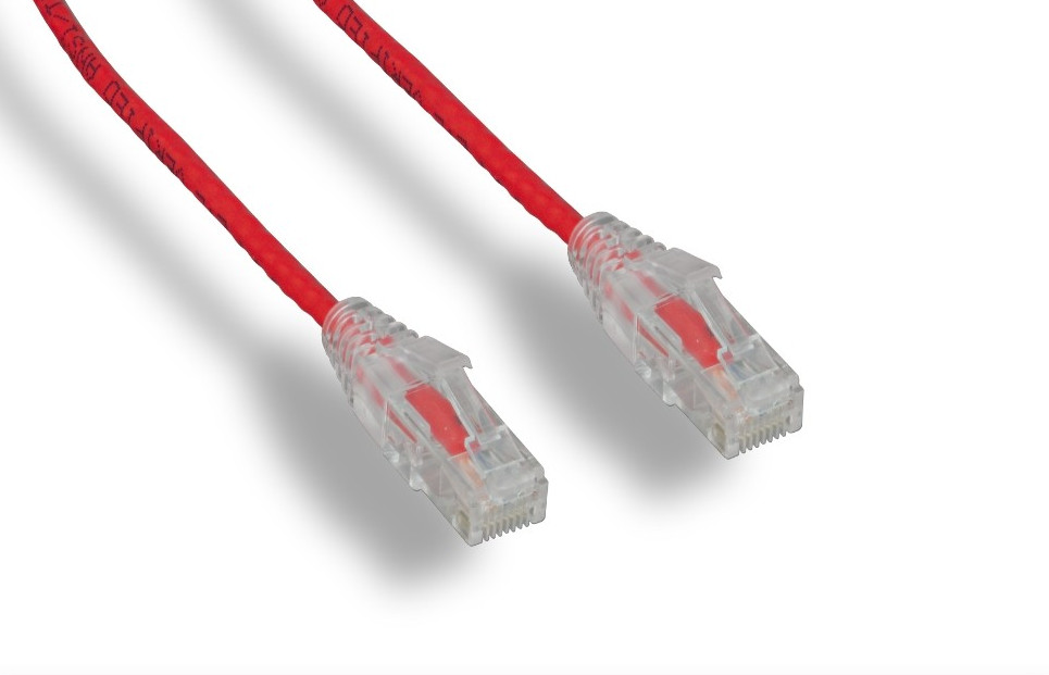 Slim Cat6 UTP Patch Cord Cable 3.6mm OD 1ft 2ft 3ft 5ft 7ft 10ft lot of 1, 5,10