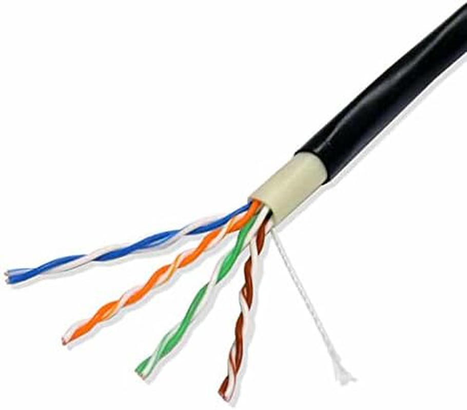 Cat5E 1000 Ft. 24AWG Pull Box Direct Burial/Underground Double Jacket Waterproof