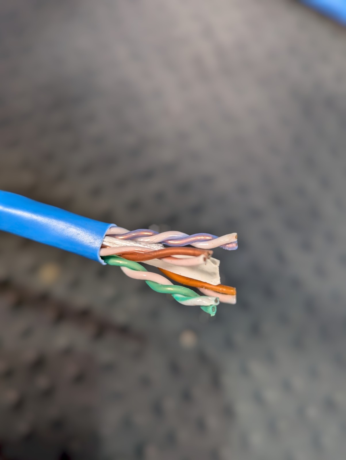 GenSPEED® Efficienc MAX™ Cat 6 Plenum, 22 AWG Cable, PoE, Blue, 270ft
