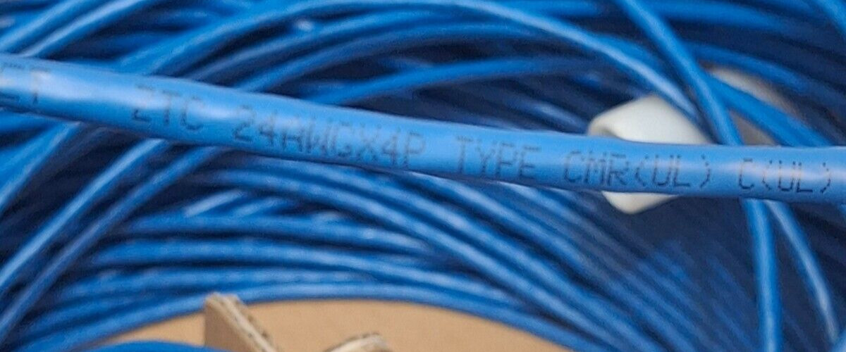 YFC-Boneagle CAT 5E Networking Cable UTP Solid 24AWG 750 FT *READ*