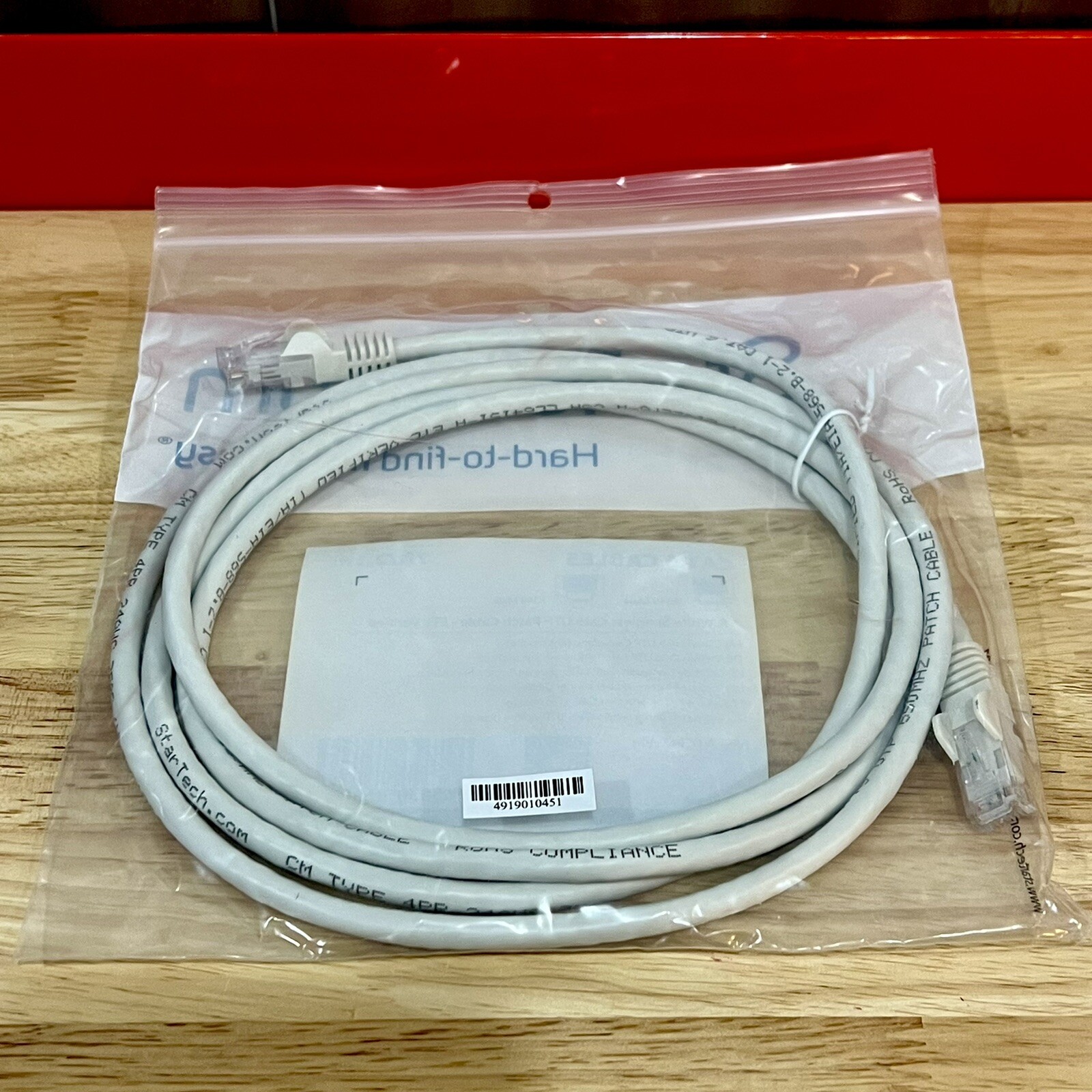 BRAND NEW StarTech 7ft. / 2.1m White Snagless Cat6 UTP Patch Cable ETL Verified