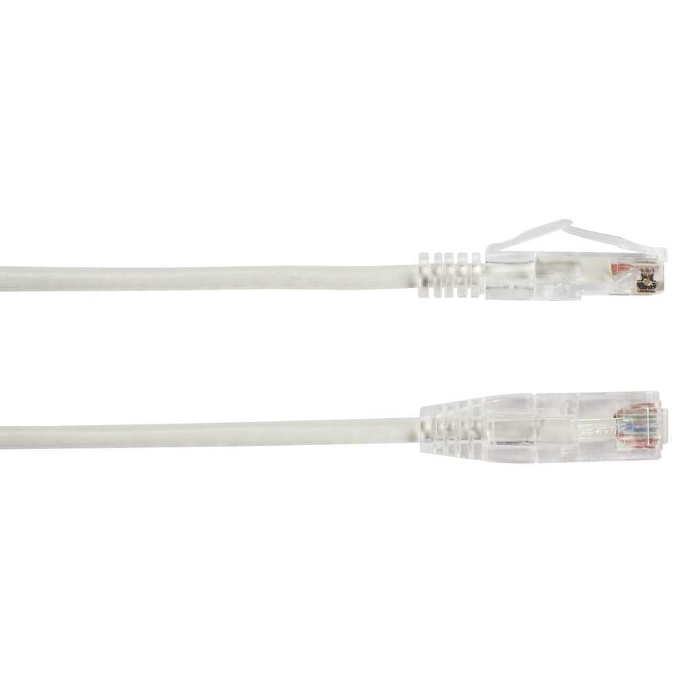 BLACK BOX C6APC28-WH-10 Cat6A 500-Mhz Snagless 28Awg Stranded Ethernet Patch