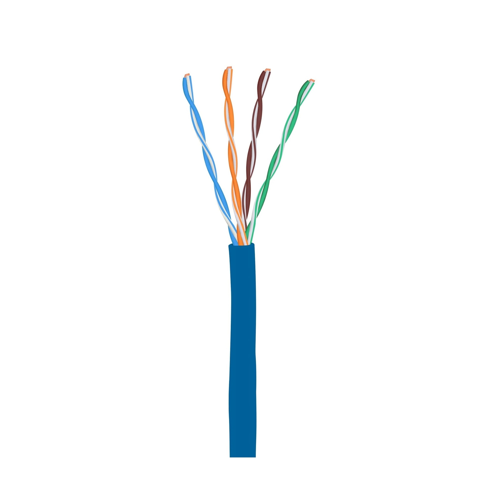 Elite Cat5e Riser (CMR), 1000ft, UTP 24AWG, Solid Pure Copper, 350MHz, UL Lis…