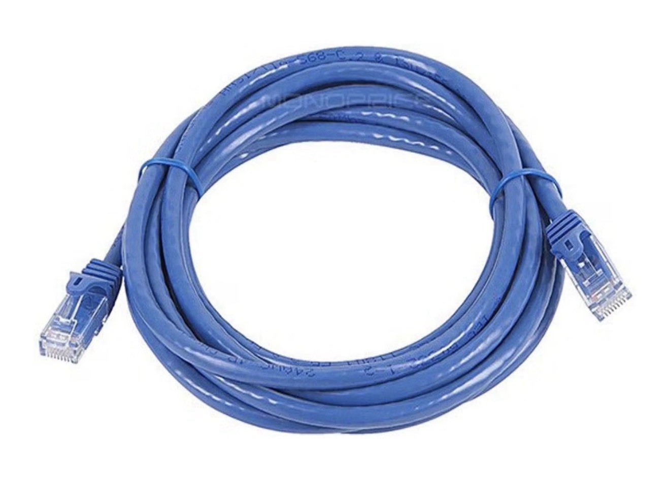 Monoprice Cat6A Patch Cable, 10 Feet, Blue, 26AWG , Ethernet Cable