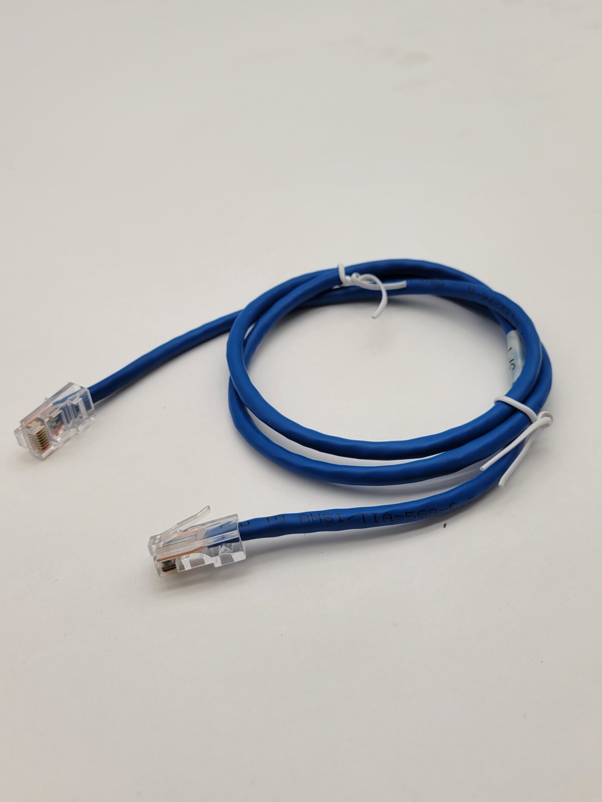 Quiktron 560-110-003 Non Booted Cable Patch Cord Value Series 3-Feet 24 AWG Blue