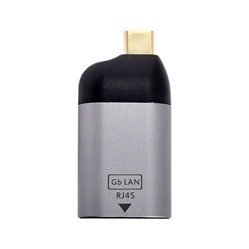 cablecc USB-C Type-C USB3.1 to 1000Mbps Gigabit Ethernet Silver LAN