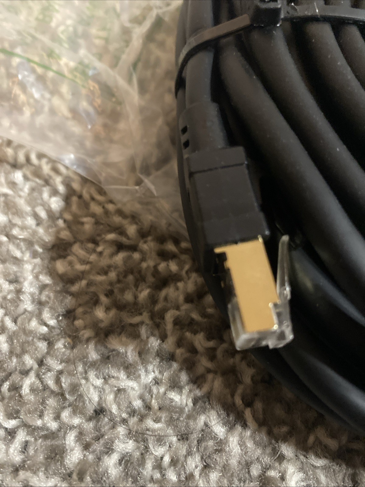 Cat 8 Ethernet 40Gbps 2000Mhz Cable 50 ft Shielded, Indoor&Outdoor, AWG26