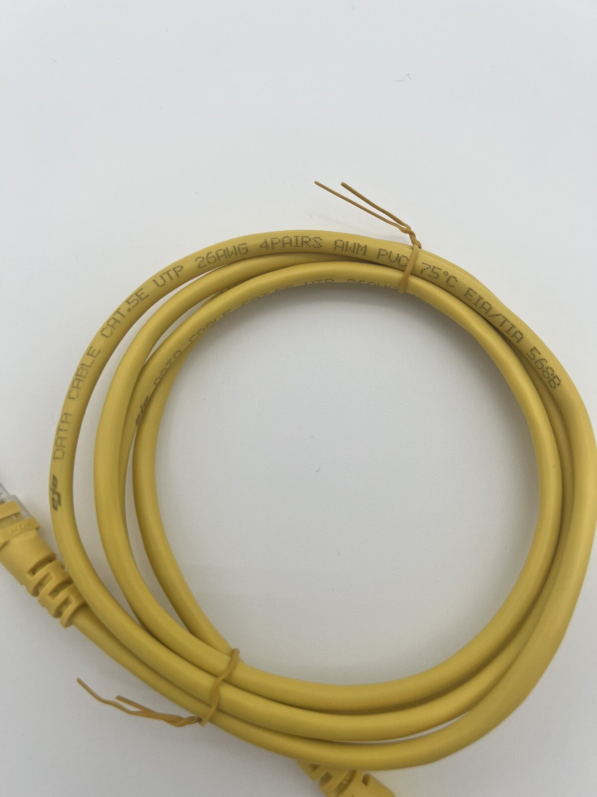 Ethernet RJ-45 Data Cable Cat 5E UTP 26AWG EIA/TIA 569 B