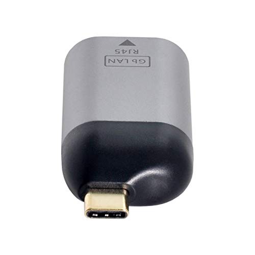 cablecc USB-C Type-C USB3.1 to 1000Mbps Gigabit Ethernet Silver LAN