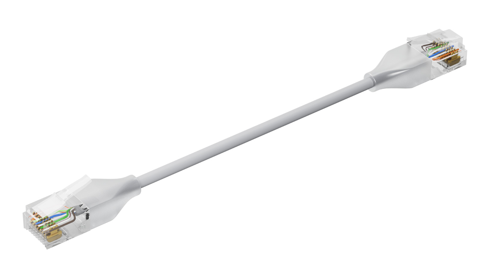 24-Pack Cat6A Ethernet Patch Cable Sizes 10cm – 2m Ubiquiti Etherlighting PoE++