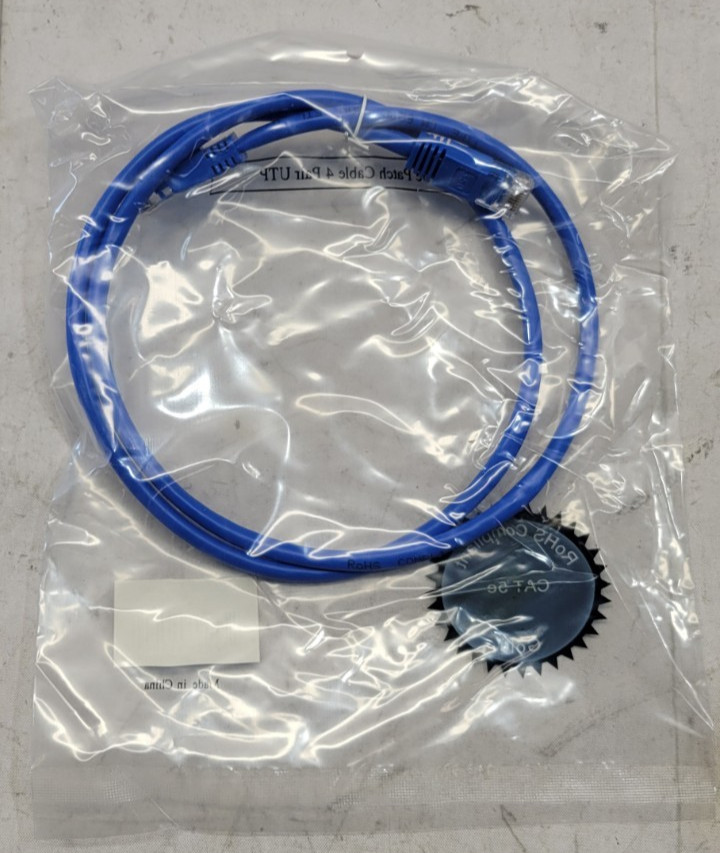 NEW – LOT OF 10 Unbranded 3″ Universal UTP-Cat5e Patch Cable – PC5-BL-03