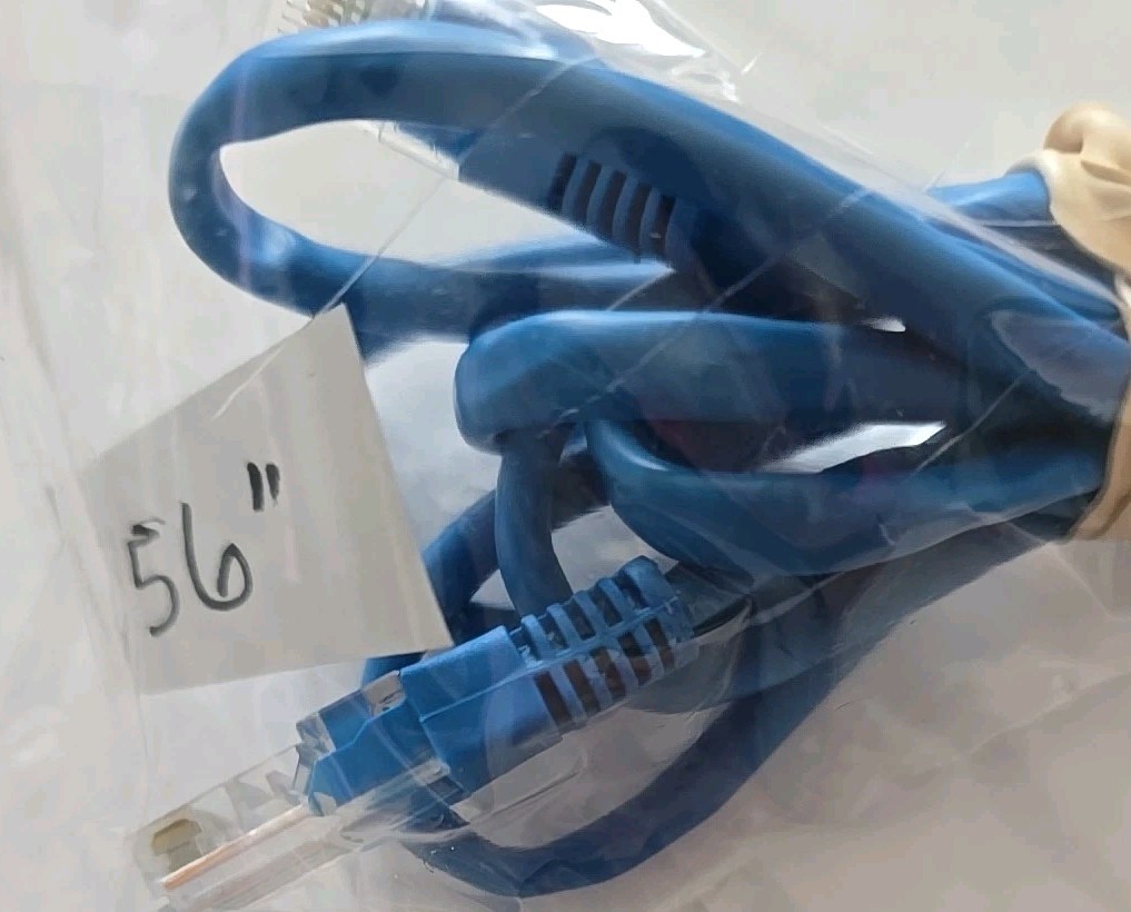 CAT6e/CAT6 Ethernet LAN Network RJ45 Patch Cable Blue 1.5FT- 20FT Multipack LOT