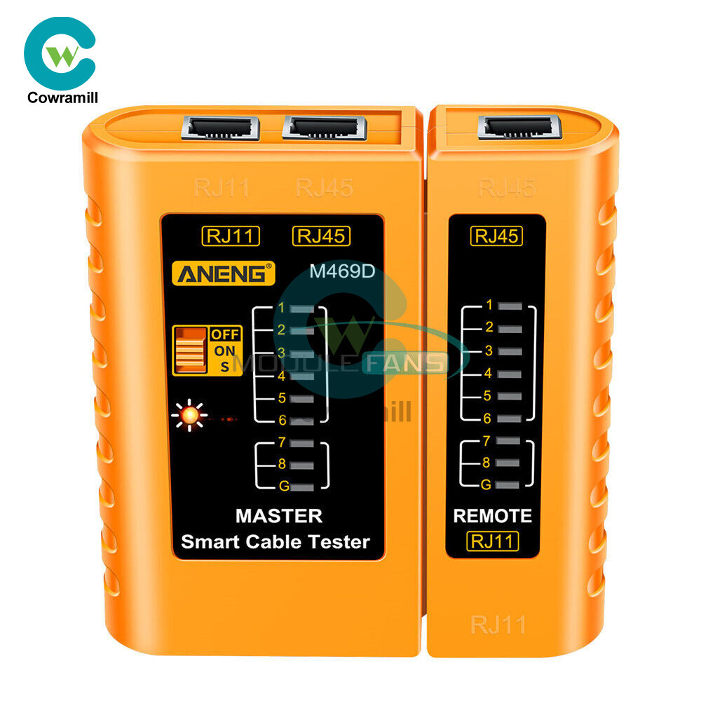 RJ45 Network Cable Lan Tester RJ45 RJ11 RJ12 CAT5 UTP LAN Cable Repair Tool