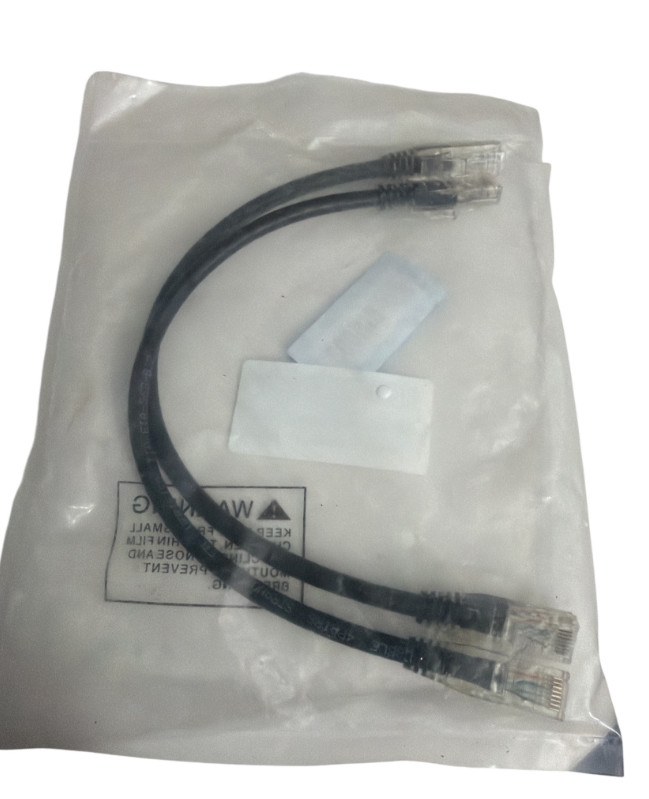 1ft Cat6 Ethernet Patch Cable RJ45 LAN Network Cord Black