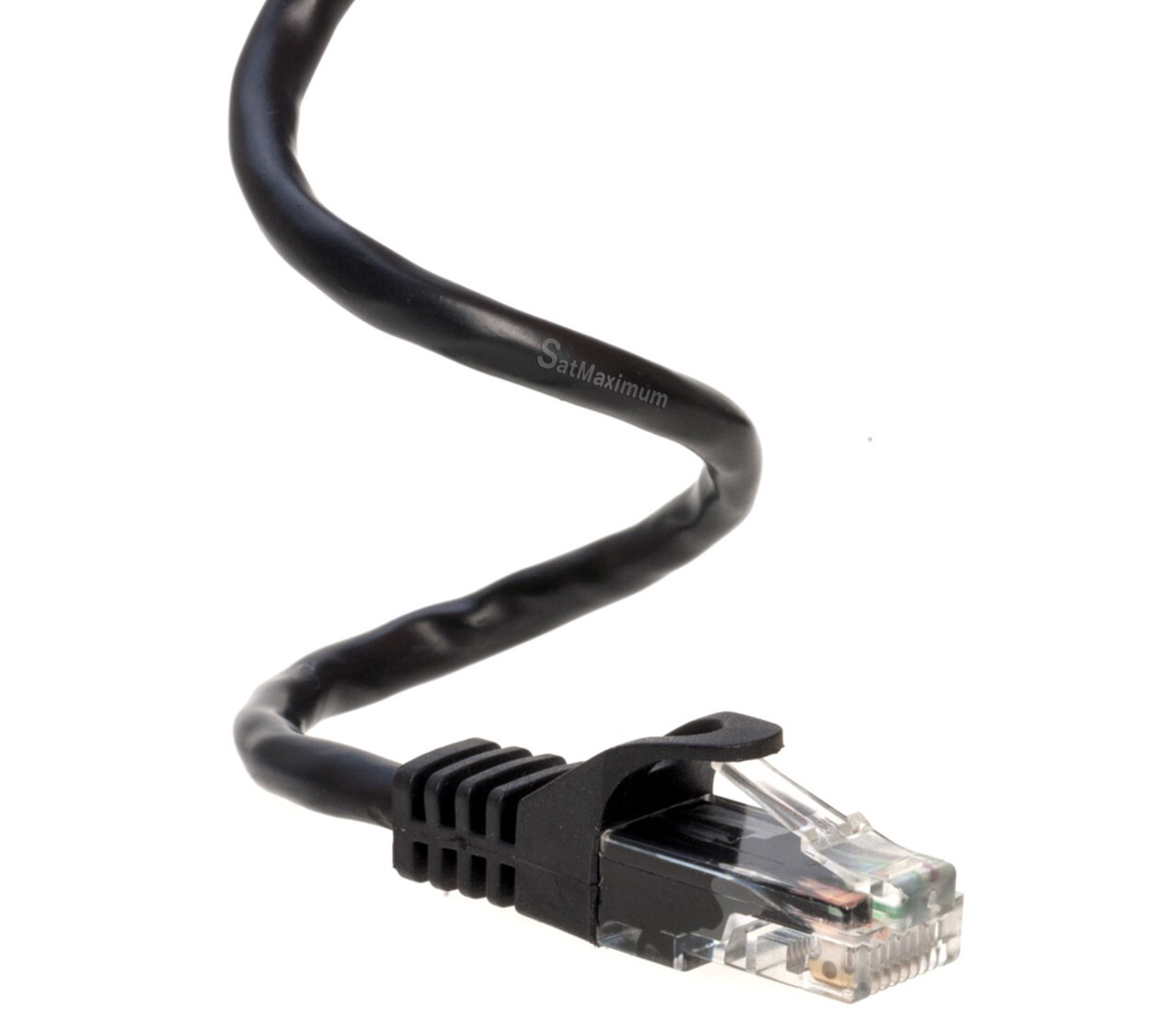 CAT5 Ethernet Network Patch Cable RJ-45 LAN Internet Cable Black 25FT – 200FT