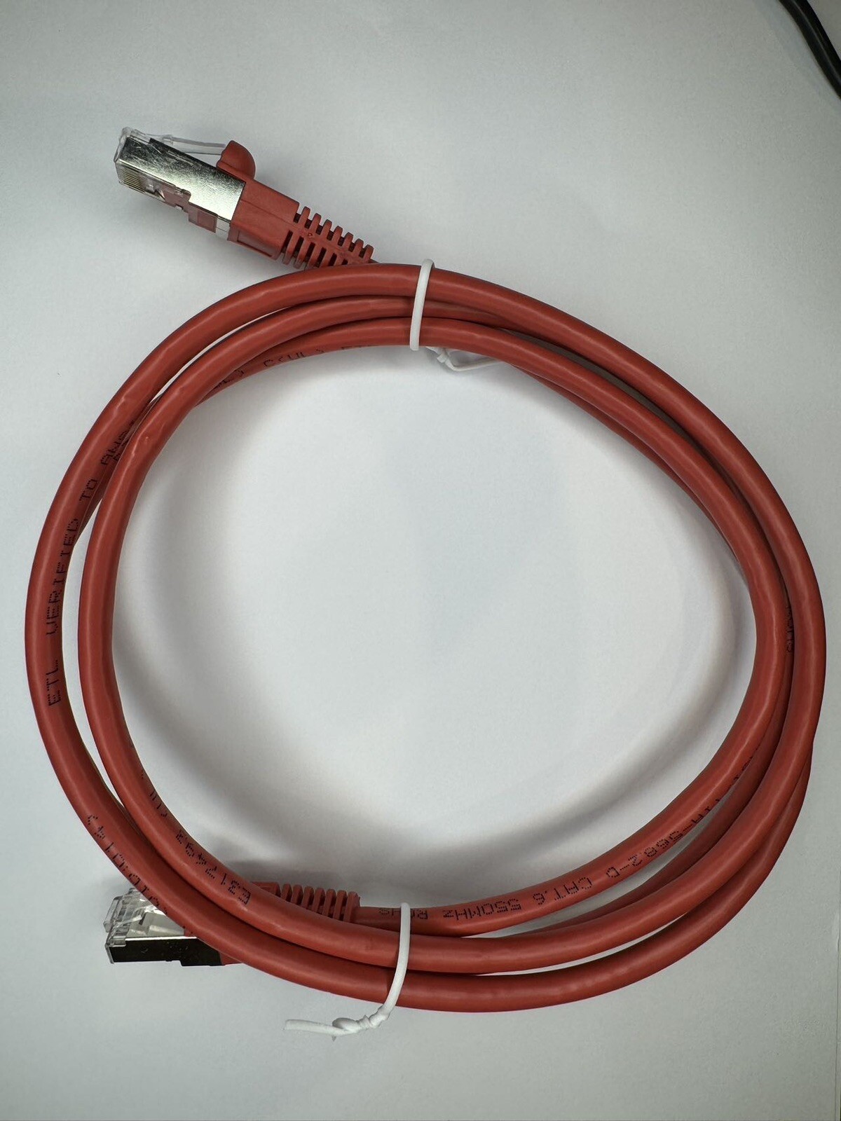 CAT6 Sheilded patch cord 5ft, 26AWG F/UTP Stranded Mold Injection Snagless RJ45