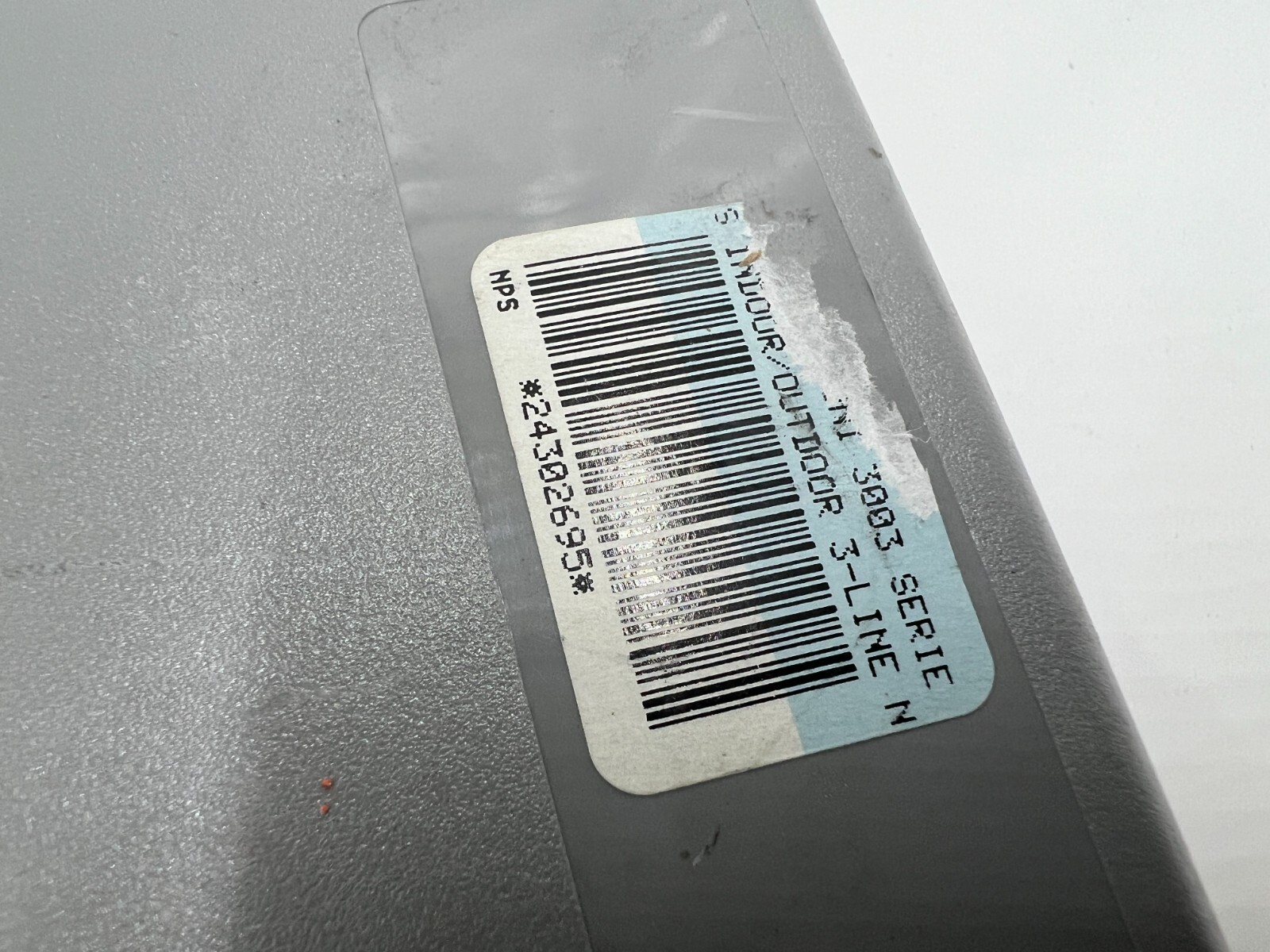 Corning UNI Series 3-Line NID Indoor Outdoor Gray 3003