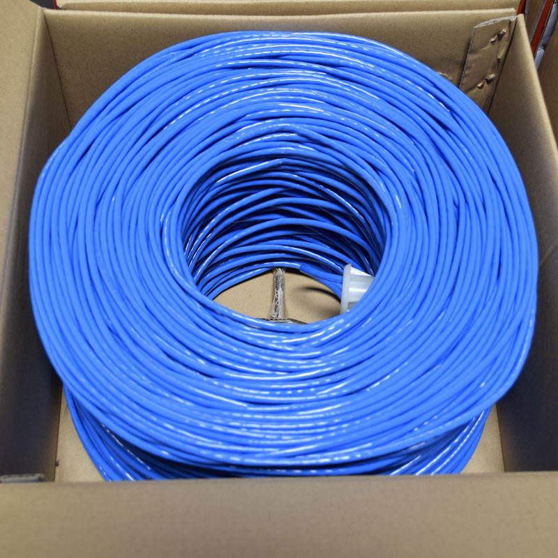 CAT6 1000FT UTP Cable 23AWG CMR 550MHz Network Ethernet Bulk Wire LAN NEW