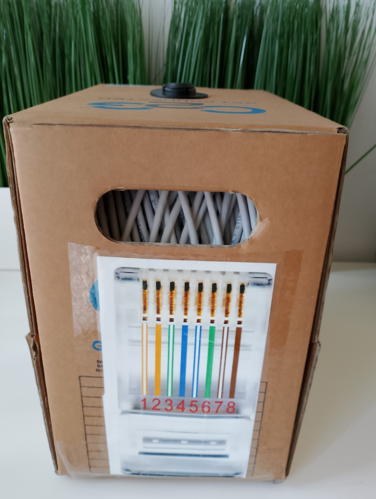C2G 500ft Cat5E UTP 350 MHz Stranded PVC CM Rated Cable Gray ANSI/TIA-355