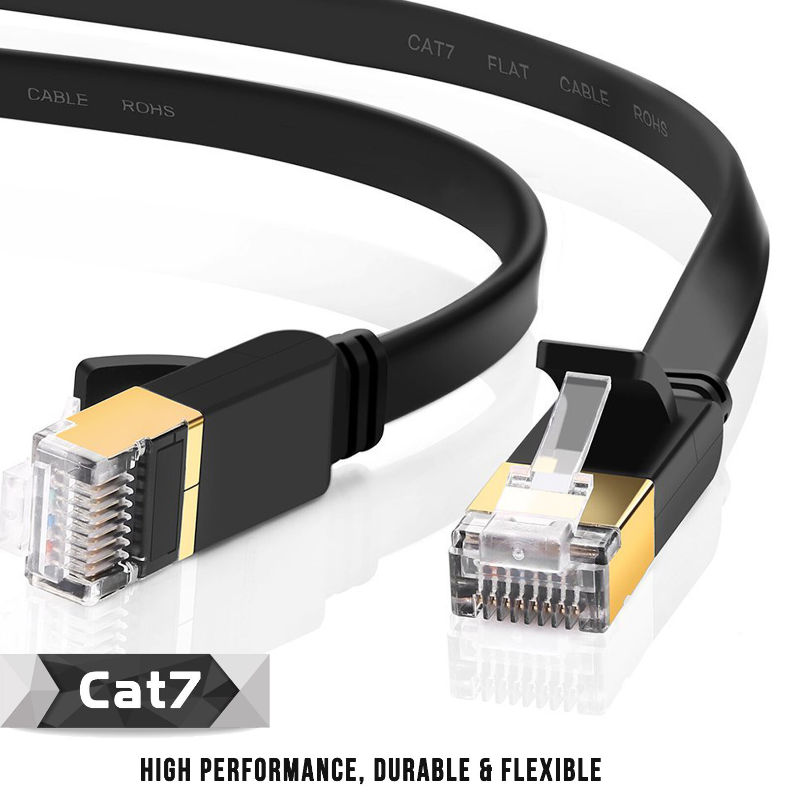 PREMIUM Ethernet Cable CAT8 7 Ultra High Speed 40Gbps LAN Patch Cord 3-100ft Lot