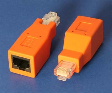 Network CrossOver Adapter CAT6 CAT5E Ethernet
