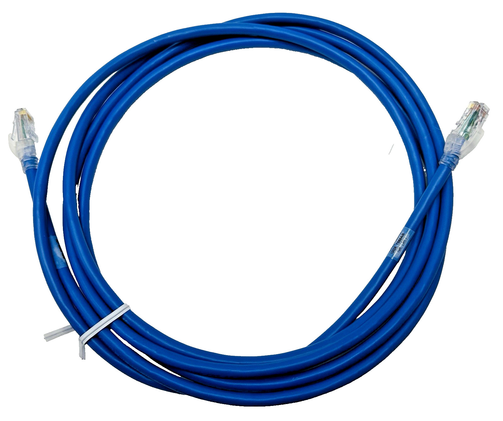 Lot of 5 Belden 10′ CA21106010 10GX Patch Cord 24 AWG 10-Foot Blue T568A/B. New