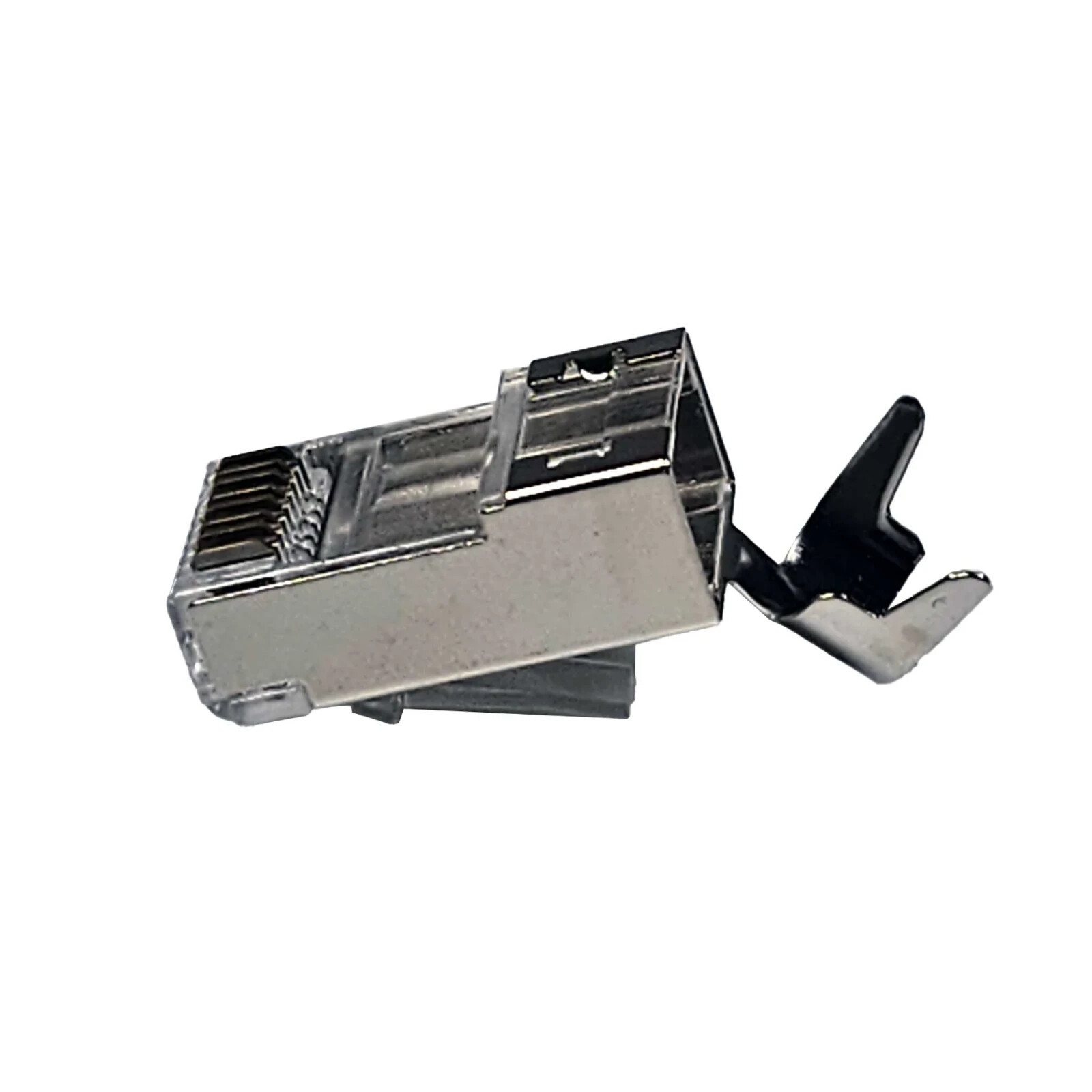 Logico CAT6/CAT6A Extra Large RJ45 8P8C Pass Through Modular Plug Shielded Conne