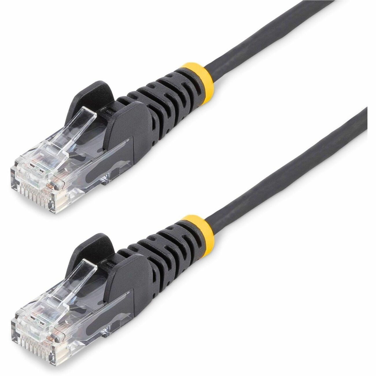 StarTech N6PAT9INBKS 9in Black Slim CAT6 Ethernet Cable RJ45 10Gbps