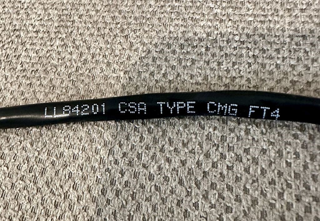 Genuine OEM Garmin 50 Foot CAT5E Marine Network Cable To TIA/EIA 24AWG – NEW!!
