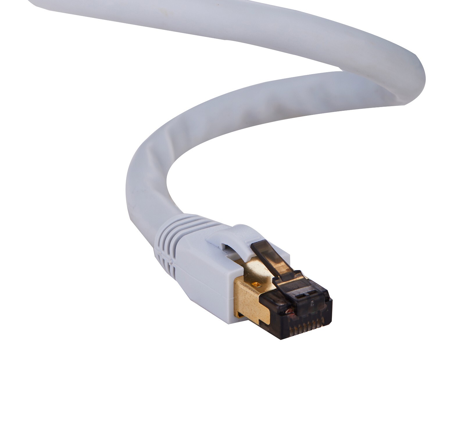 CAT8 SFTP Ethernet Patch Cable 2GHz Network LAN Cord 0.5FT-75FT Gray Multi LOT