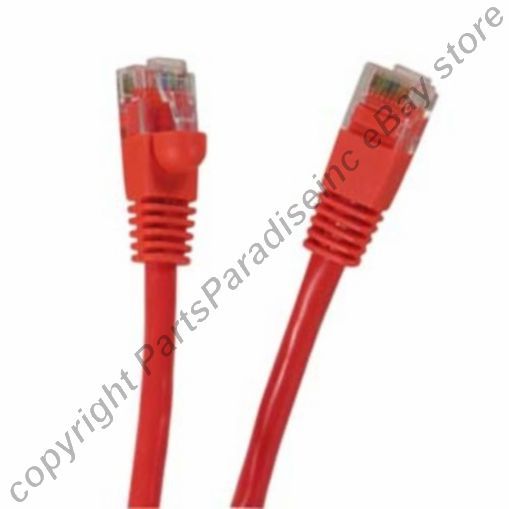 Lot2 15ft RJ45Cat5e Ethernet Patch Cable/Cord/Wire{RED{F
