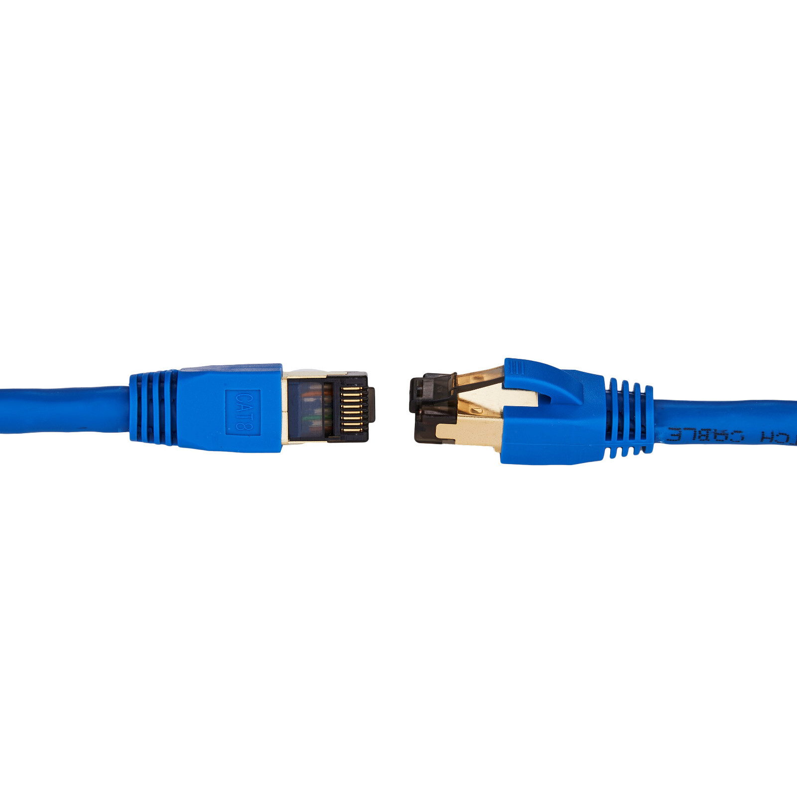 CAT8 Ethernet Cable Super Speed 40Gbps LAN Wire 0.5FT- 75FT Blue Multipack LOT