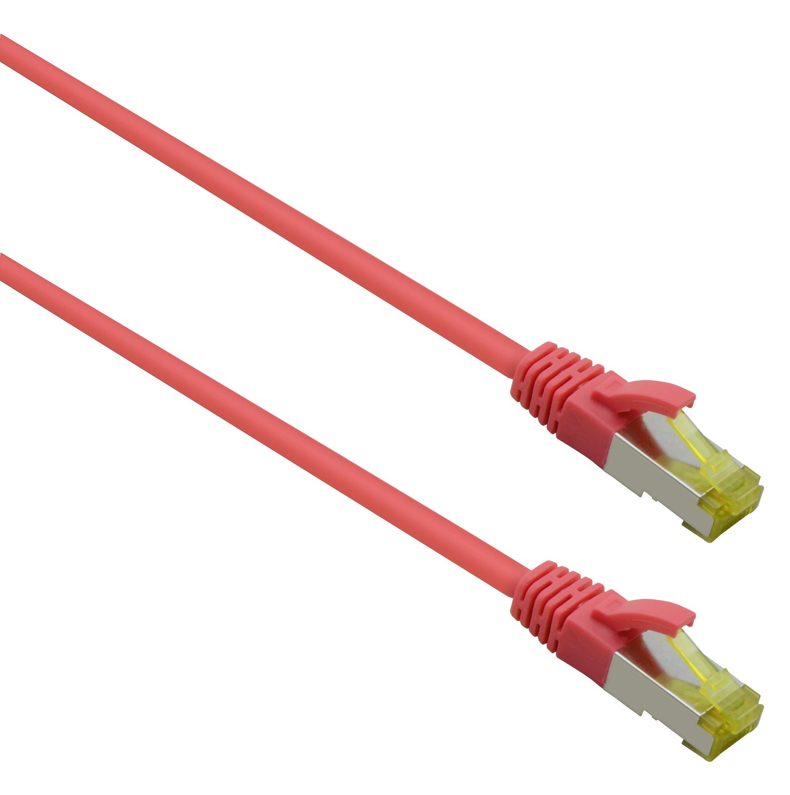 Helos Ultra Flex Patch Cable S/FTP Cat 6a TPE Red 20.0 m