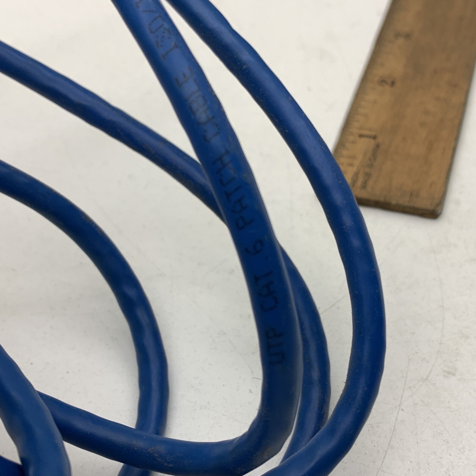 5-Pin DMX To CAT6 RJ45 Ethernet Patch Cord Cable, Male/Male, 6ft Blue