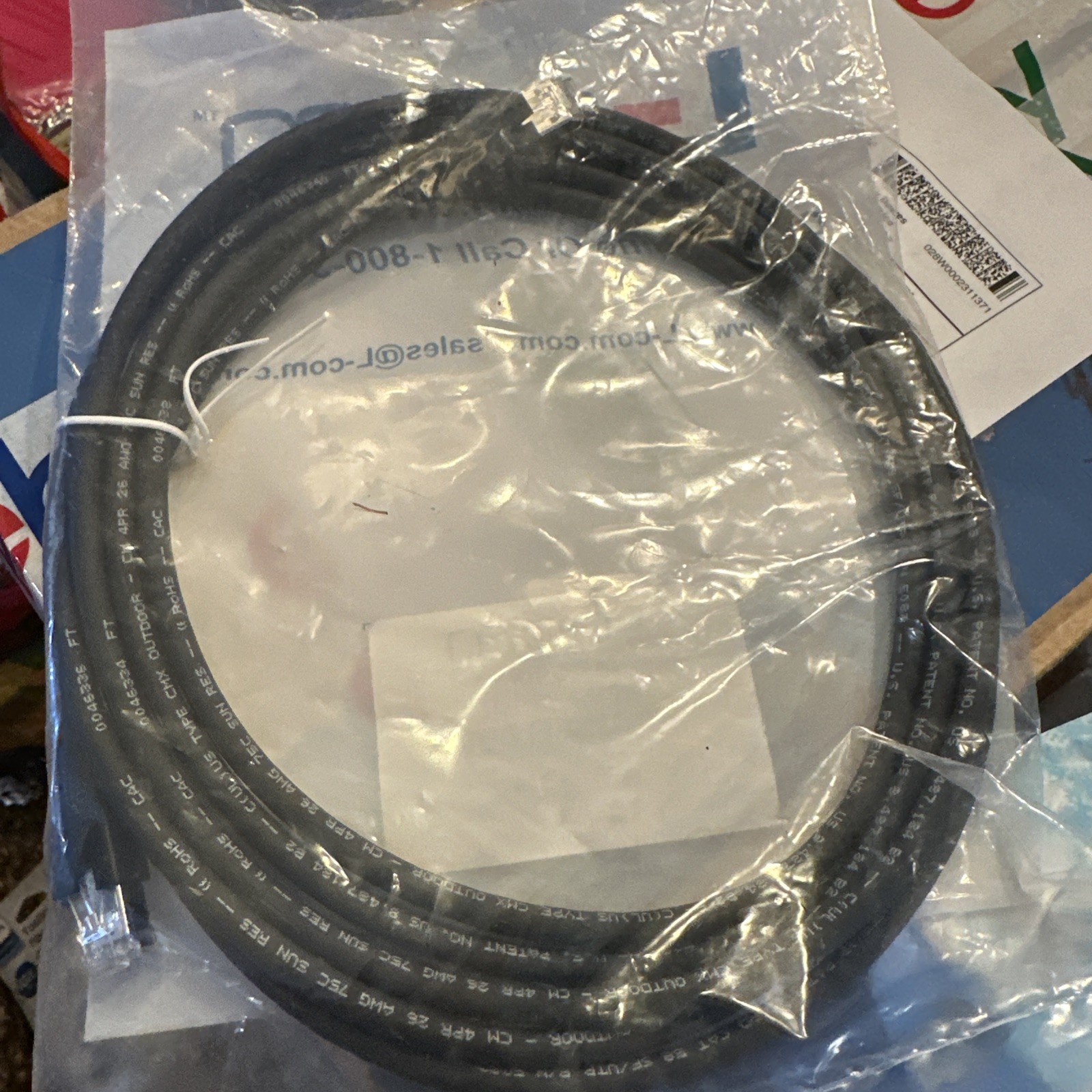 Shielded Cat5e Outdoor High Flex Ethernet Cable, RJ45 / RJ45, 10.0 ft