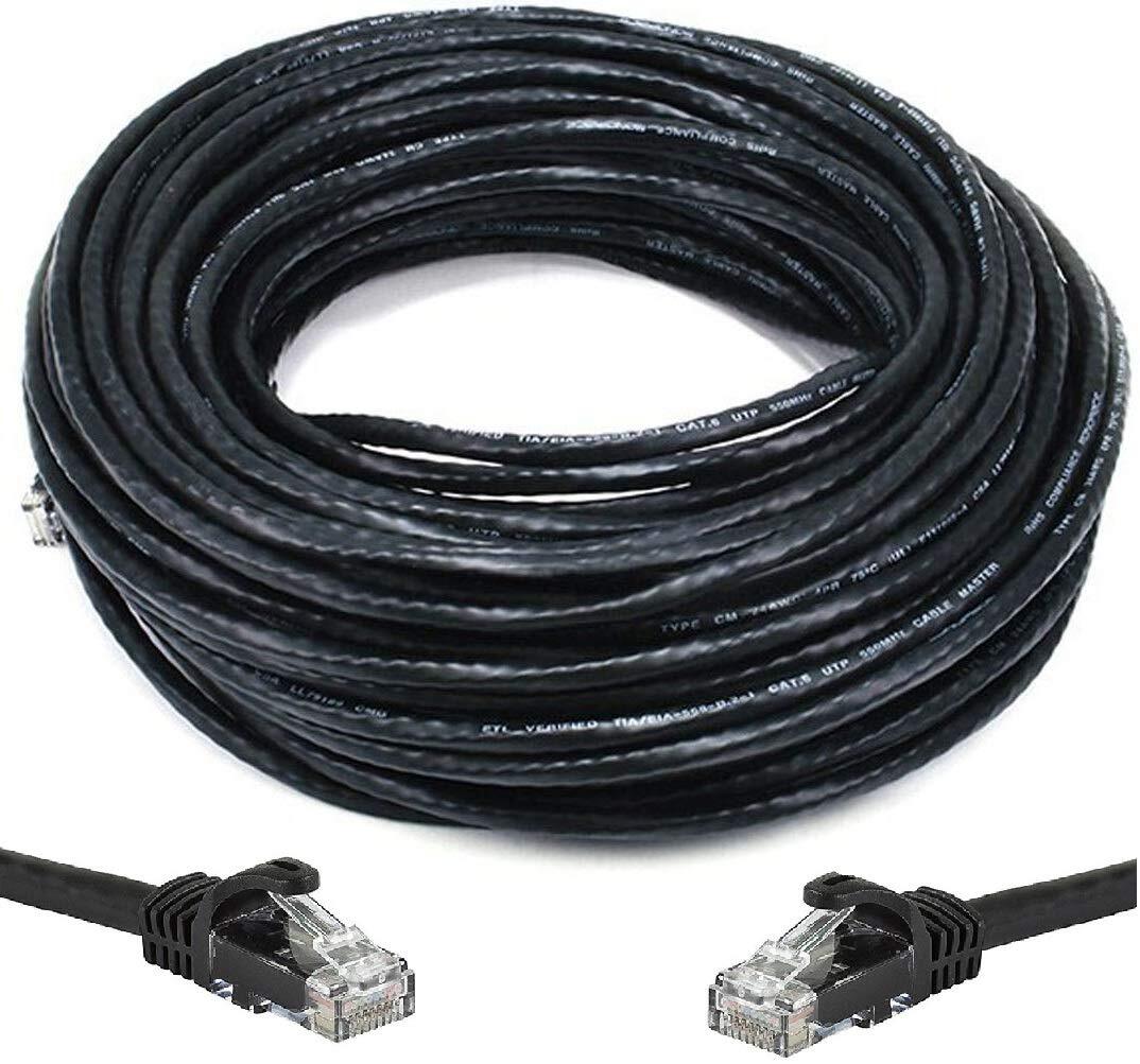 100′ FT Oxygen-free Copper Heavy Duty CAT6 Waterproof Outdoor Direct Burial U…