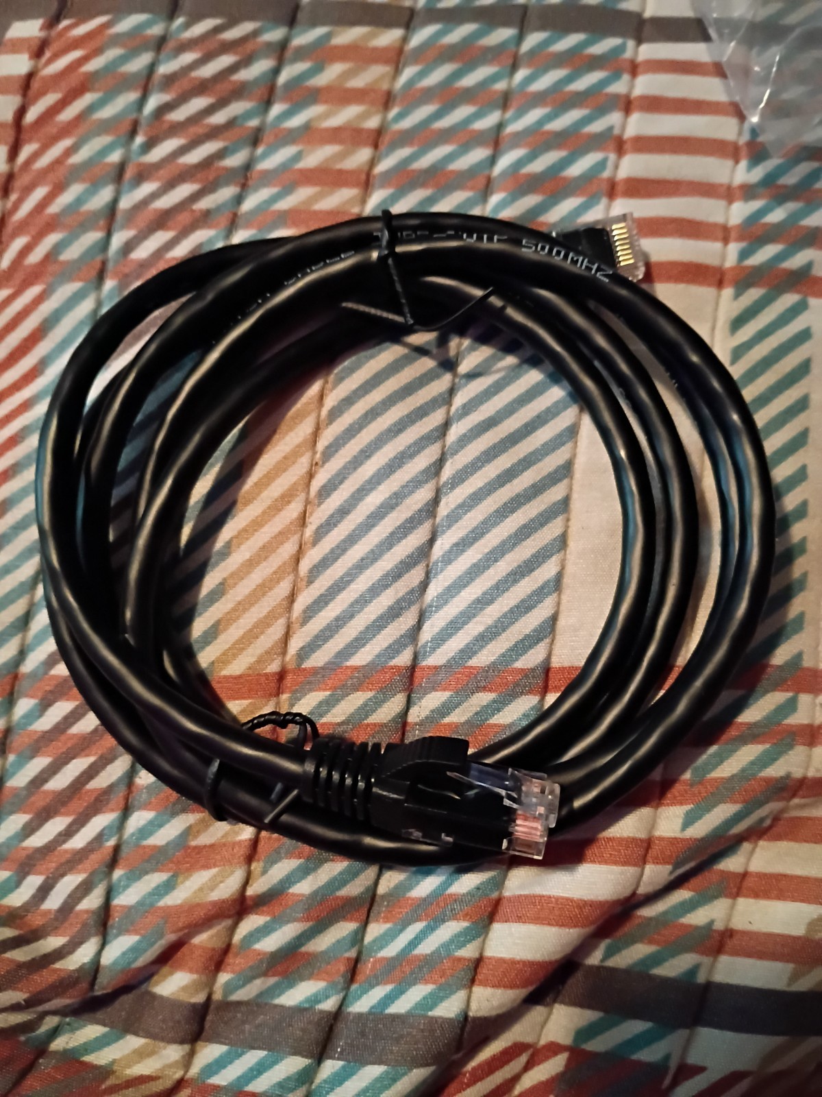 Lot of 3 C2C 5ft CAT6 Snagless UTP Cable Black ( See Description)
