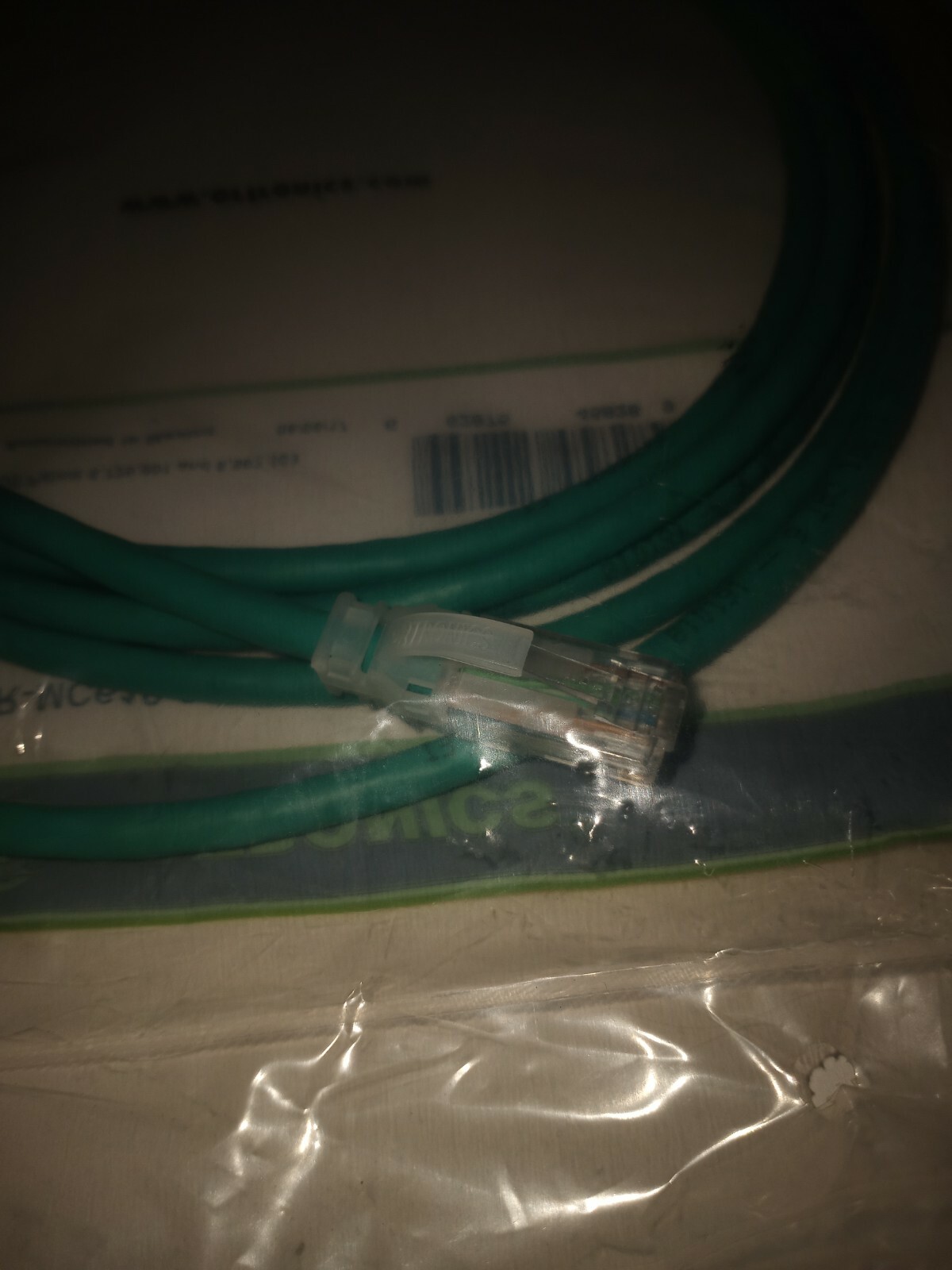 NEW ORTRONICS OR-MC610-05 CAT6 CABLE MOD 8, 10FT GREEN, CLARITY 4P 24G ST PVC CM
