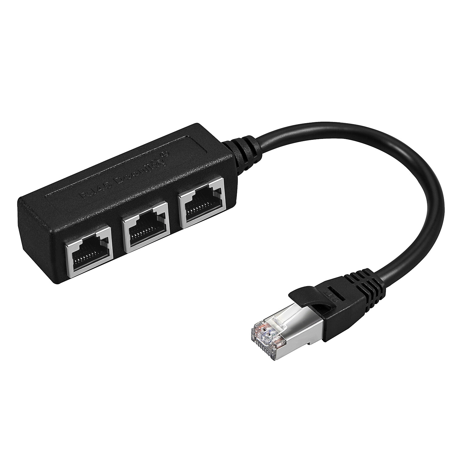 RJ45 Ethernet 1 to 3 Ports LAN Splitter Adapter Cable Network Connectors