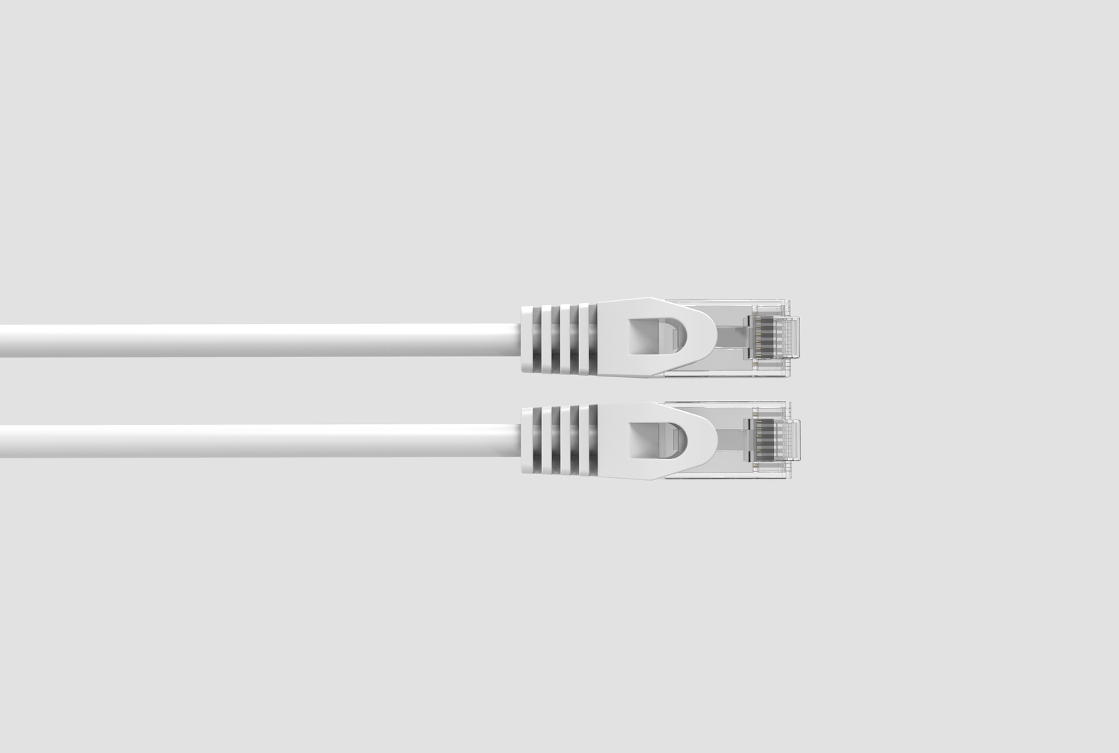 CAT6 Slim Ethernet Patch Cable White 1FT 50 PACK