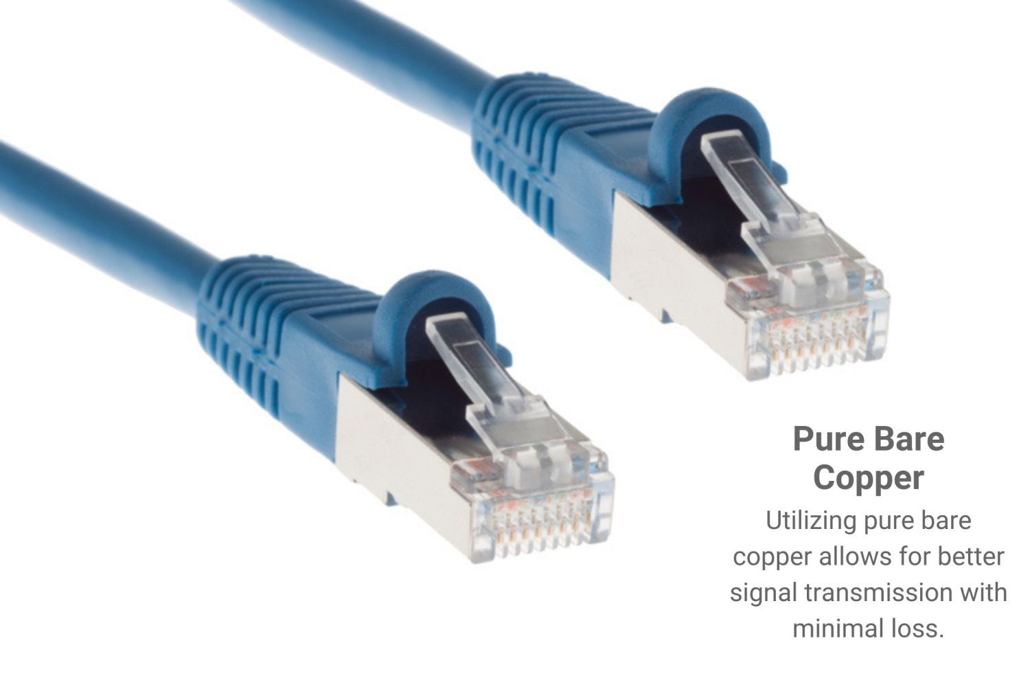 CAT5e Shielded Ethernet Patch Cable, Snagless, 150 Foot – Lifetime Warranty