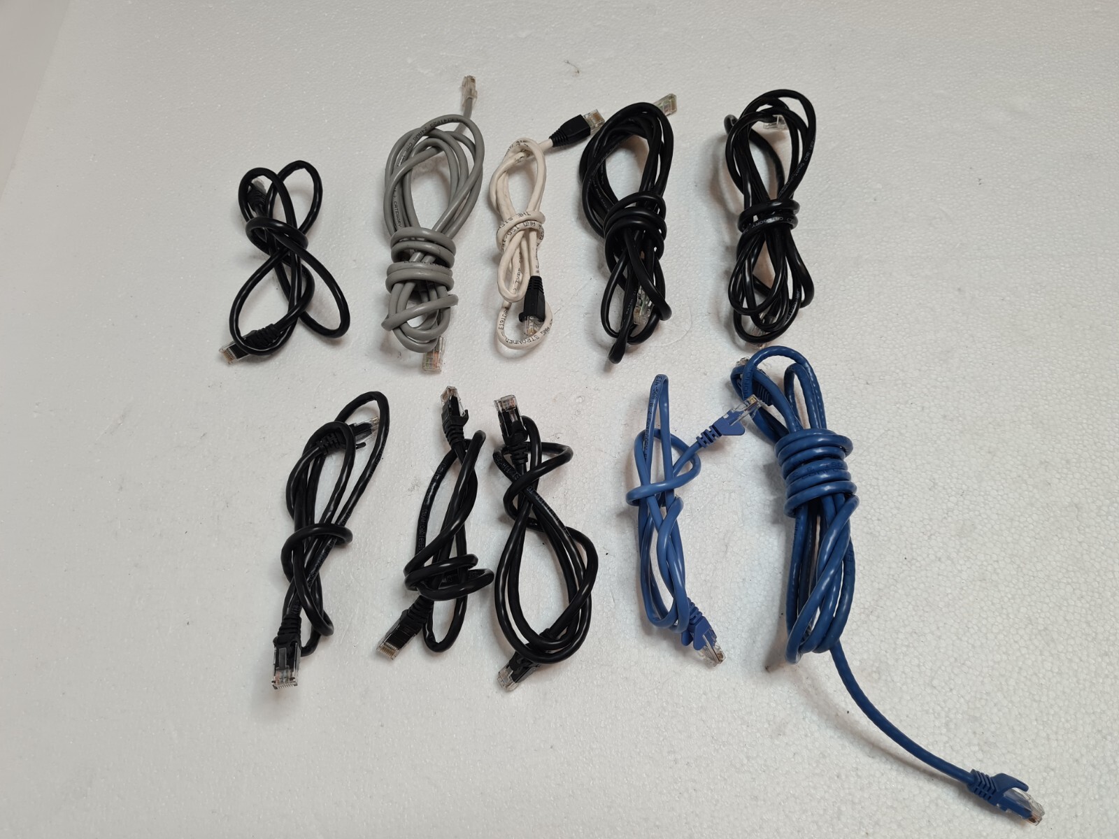 CAT 5CAT5e CAT6 Ethernet Cable mixed Lot 10 3FT 4FT 6FT Various colors FREE SHIP