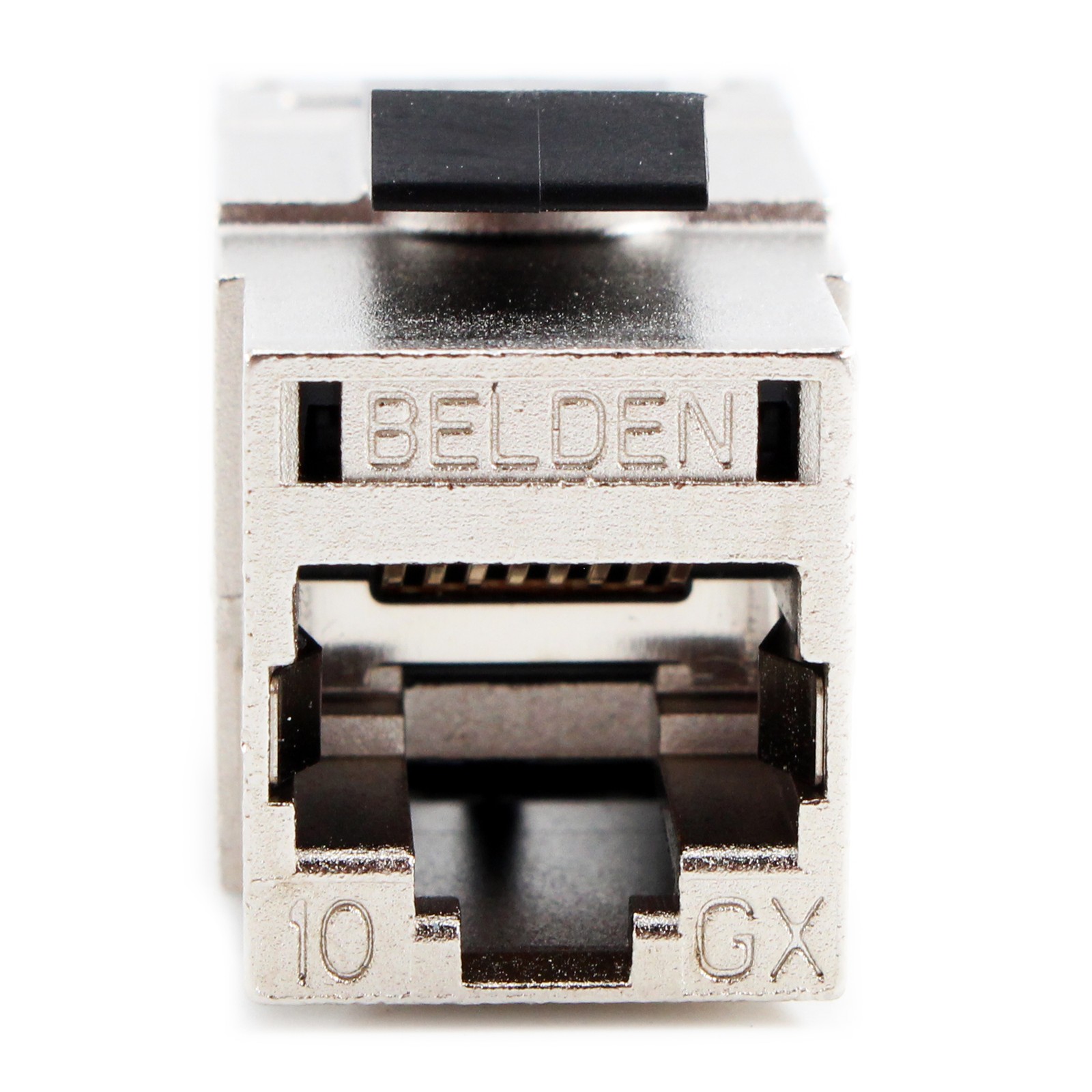 BELDEN RVAMJKSME-S1 SHIELDED CAT6A REVCONNECT MODULAR JACK, RJ45, 10GXS 10G, STP