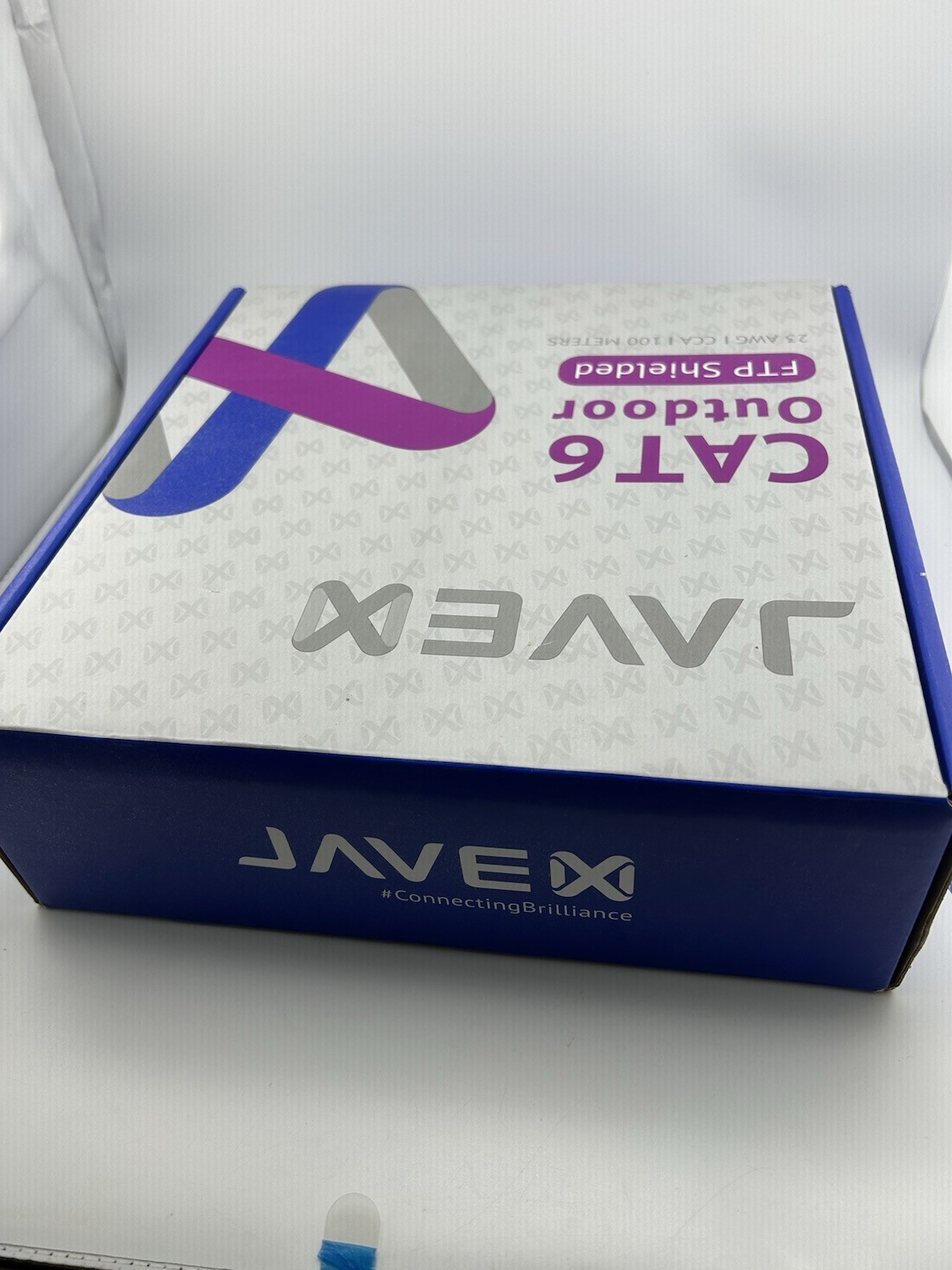 Javex CAT6 Outdoor FTP Sheilded 23 AWG CCA 100 Meters Ethernet Cable New
