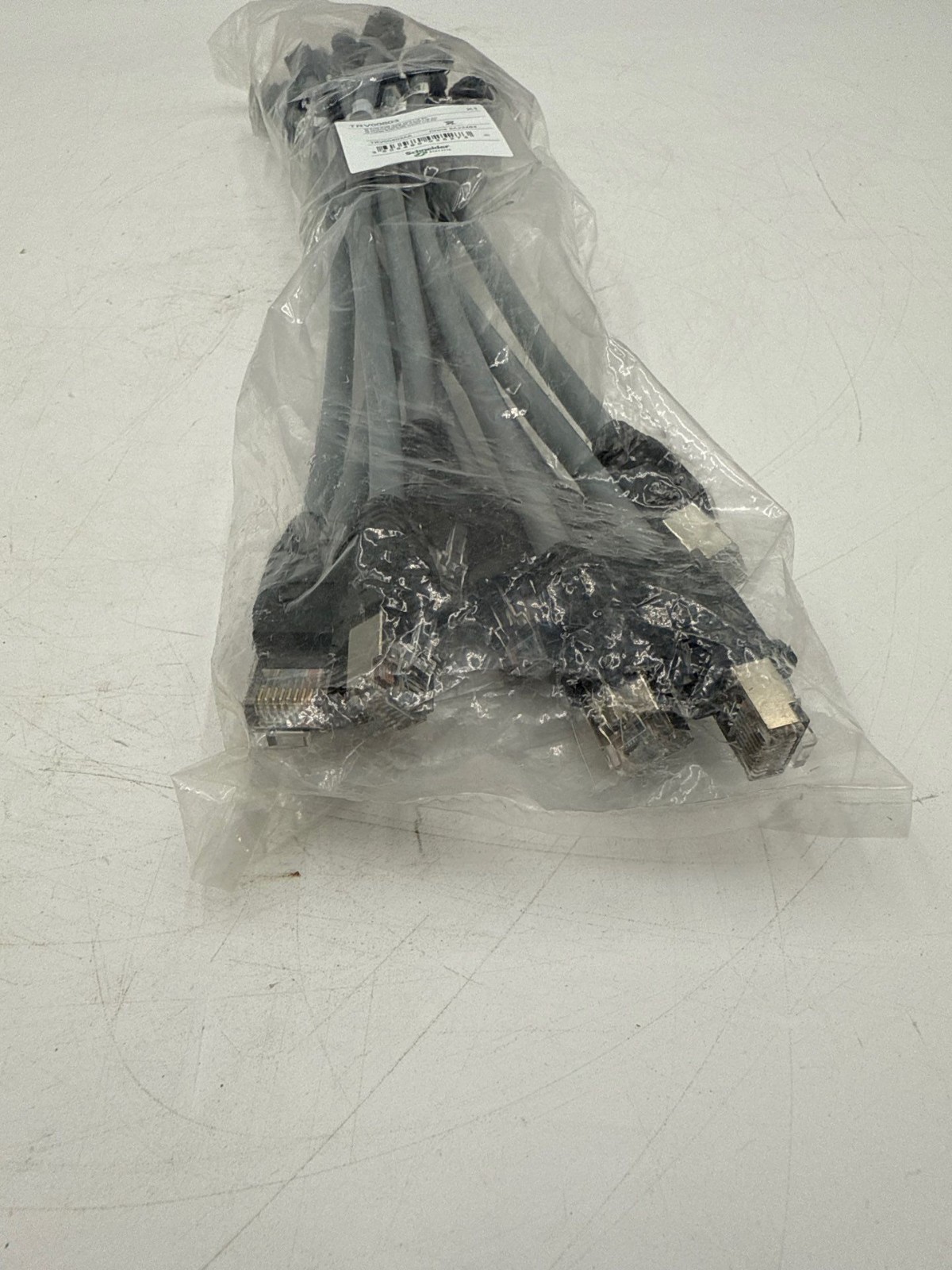 10PC Schneider TRV00803 Communication Cable RJ45 Male to RJ45 Male Cord 0.3m