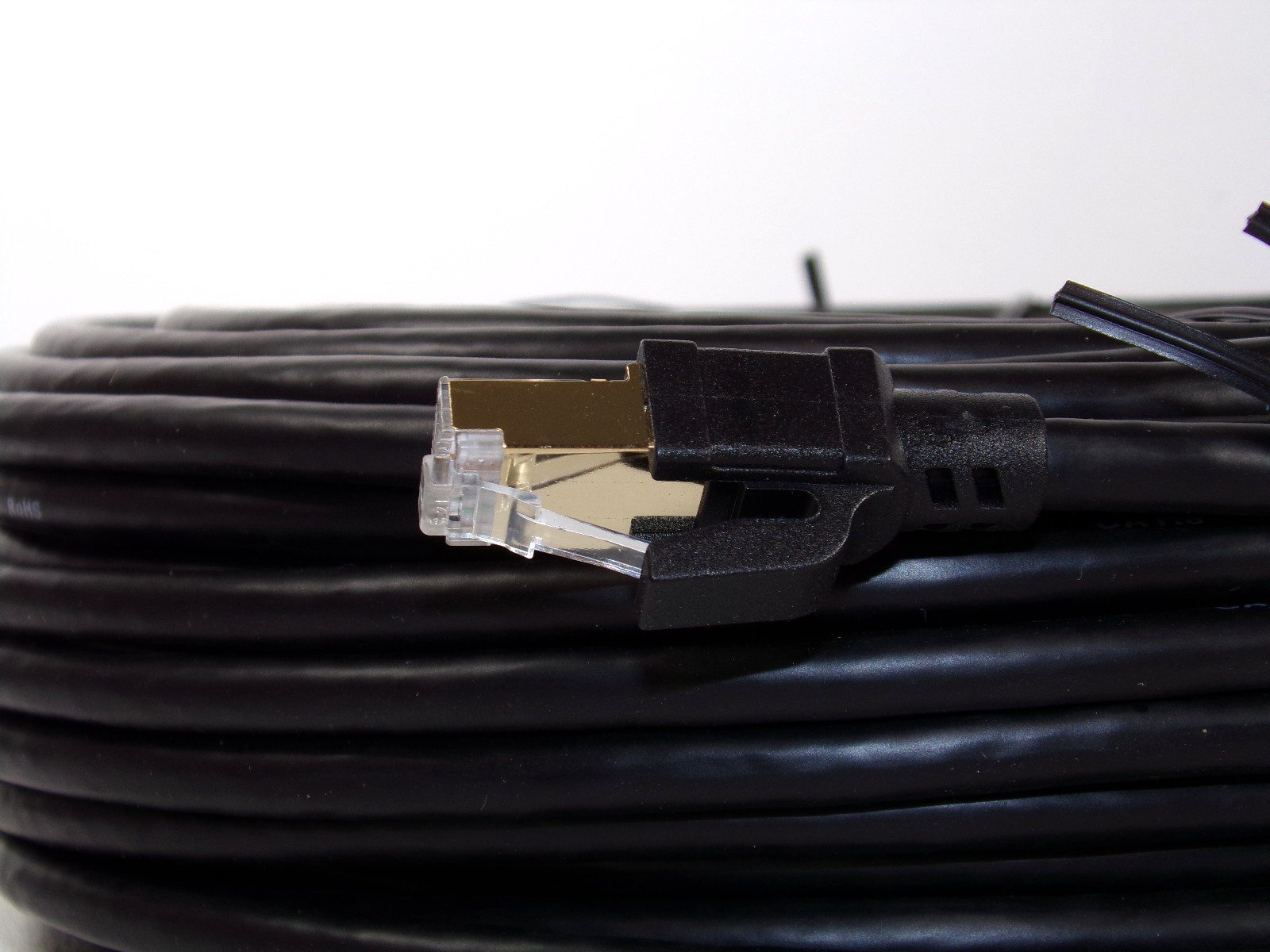 Cat 8 Ethernet Patch Cable, 40Gbps 2000MHz TIA/EIA-568-B, 26AWG (200ft)