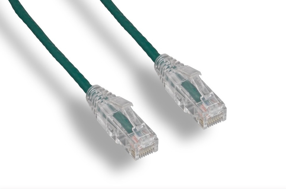 Slim Cat6 UTP Patch Cord Cable 3.6mm OD 1ft 2ft 3ft 5ft 7ft 10ft lot of 1, 5,10