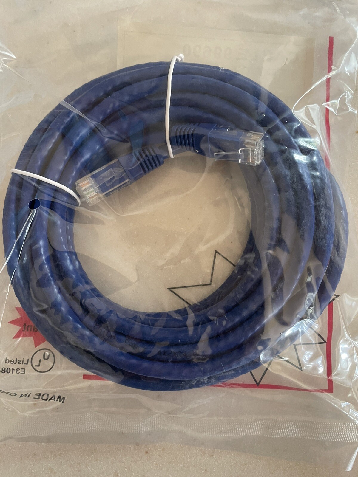 CAT 6 Ethernet Cable Lan Network CAT6 Internet Modem RJ45 Patch Cord 15Foot 15FT