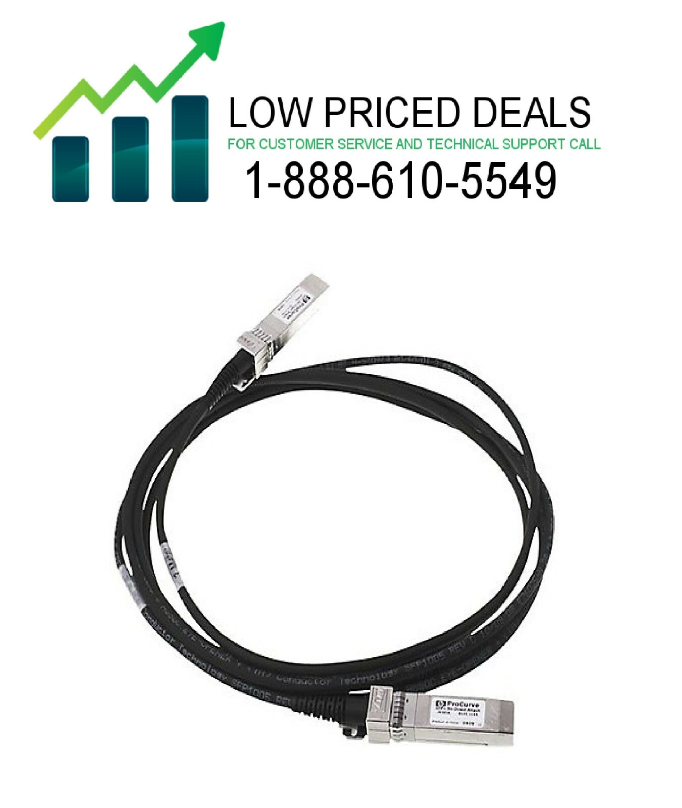 J9283D ARUBA 10G SFP+ TO SFP+ 3M DAC CABLE *** BRAND NEW SEALED***** SHIP TODAY
